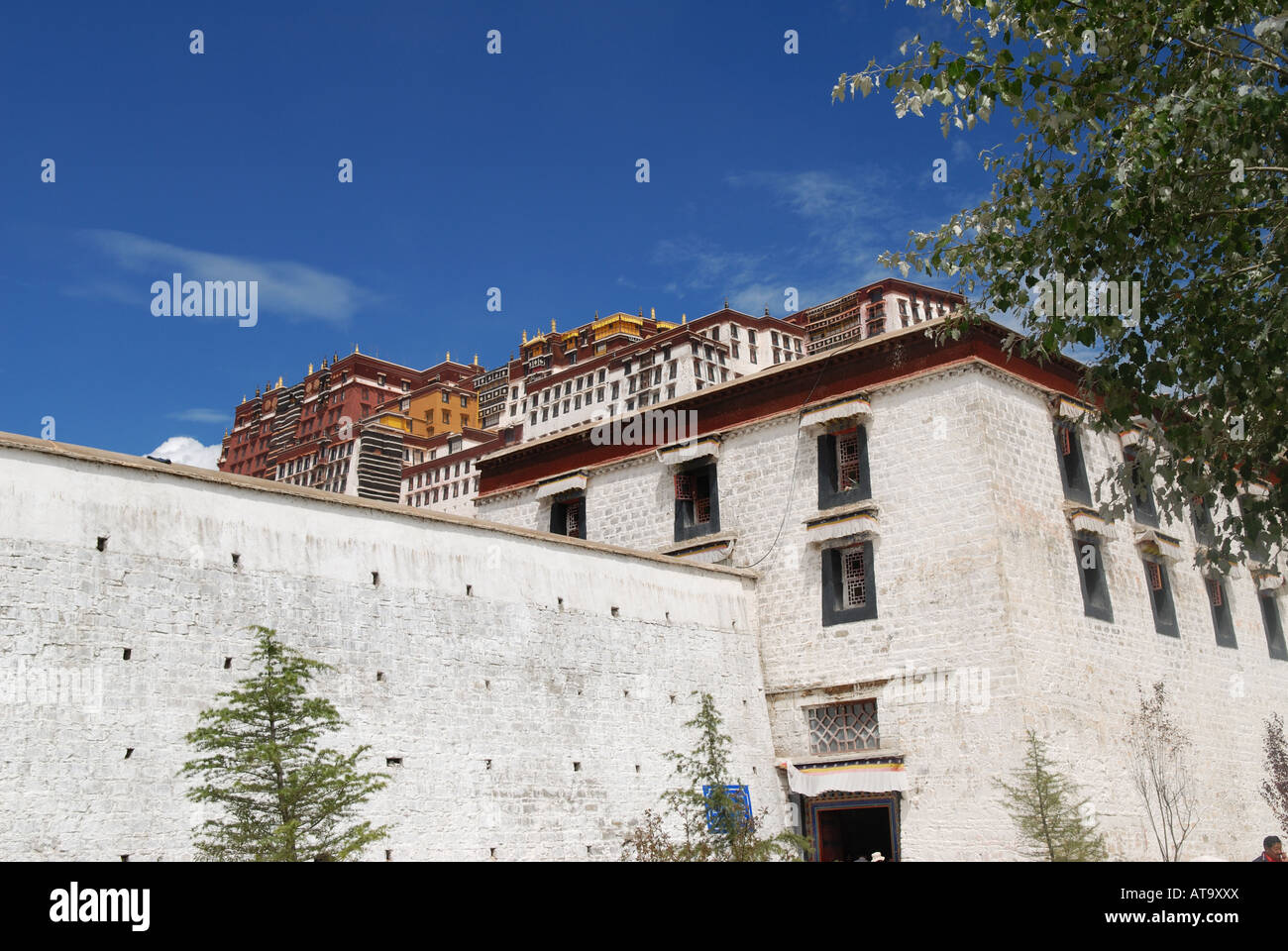 Potala Palace in Lhasa, Tibet Stock Photo - Alamy