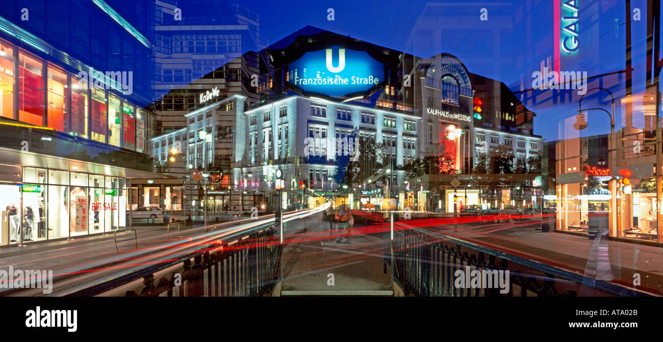 Kdw Kaufhaus Des Westens High Resolution Stock Photography And Images Alamy