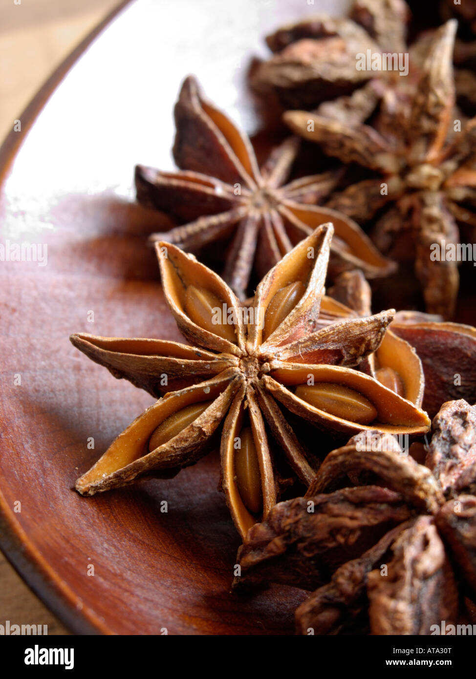 Chinese star anise (Illicium verum Stock Photo Alamy