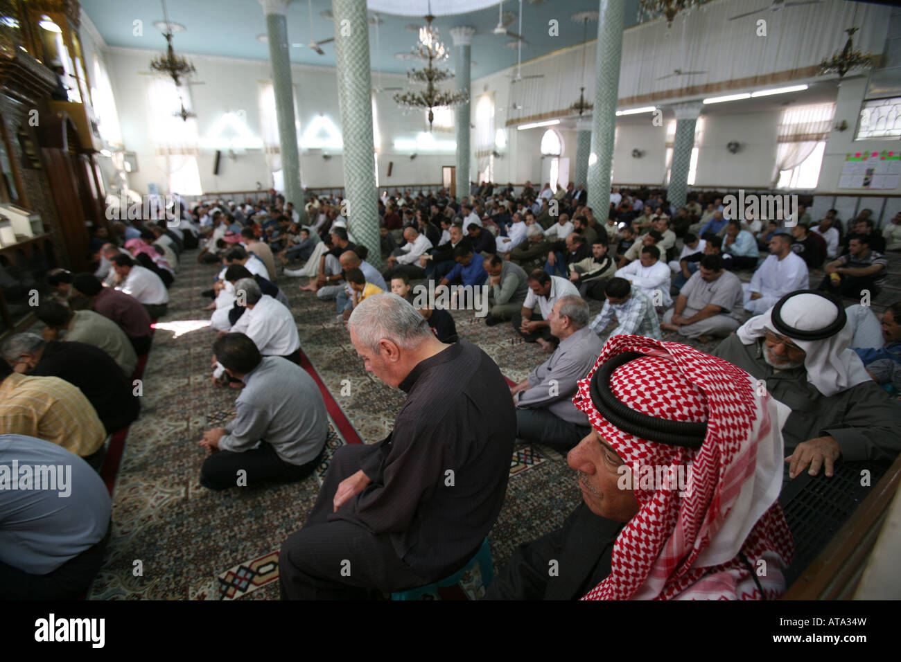 Islam is the religion of Jordan. There are many mosques in the capital city  of Amman Stock Photo - Alamy