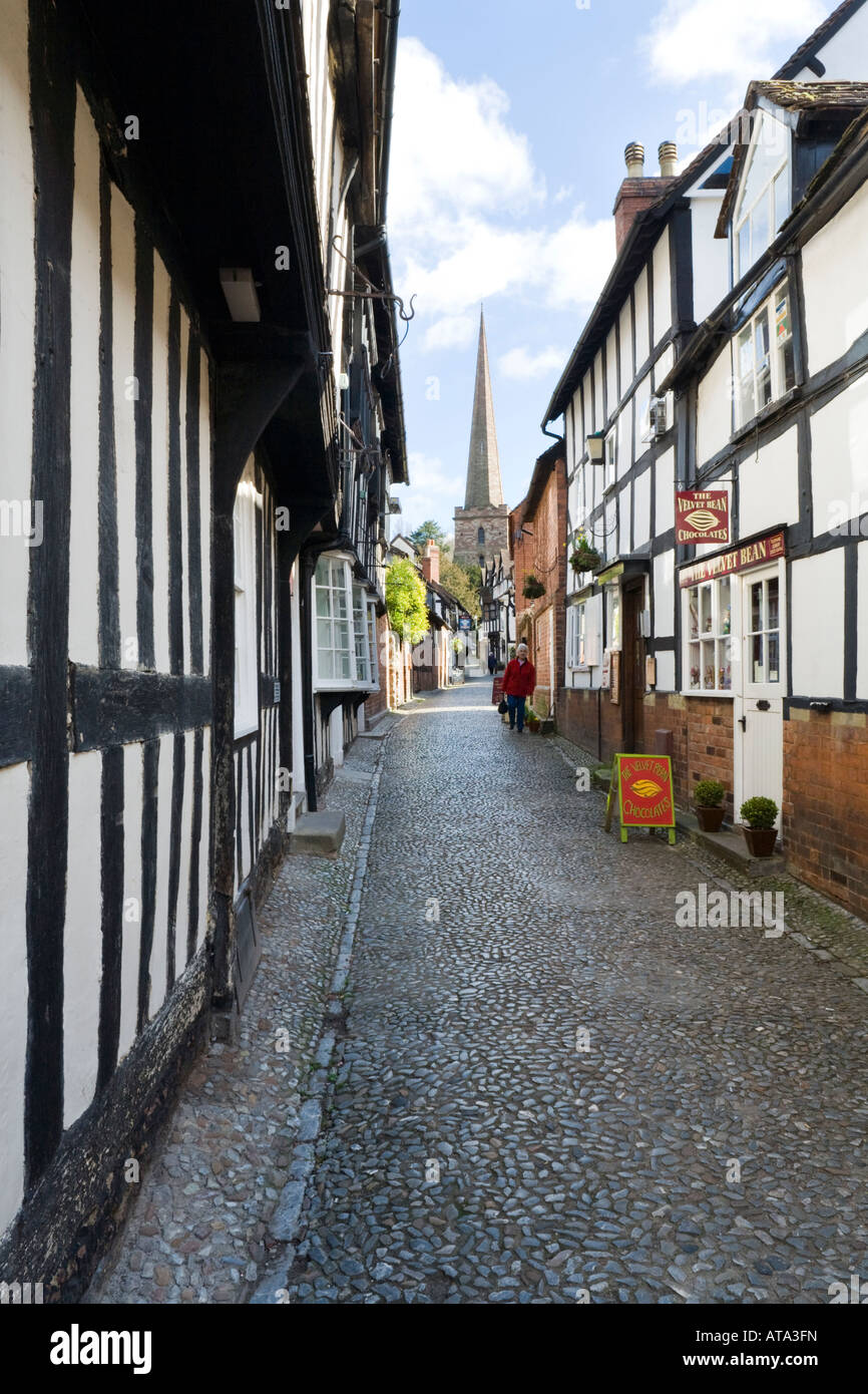 Church Lane, Ledbury, Herefordshire Stock Photo Alamy