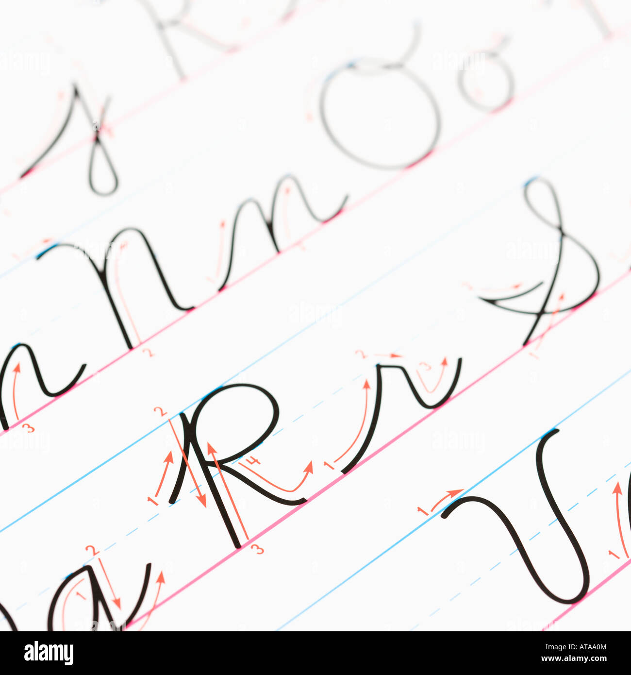 Cursive script writing hi-res stock photography and images - Alamy