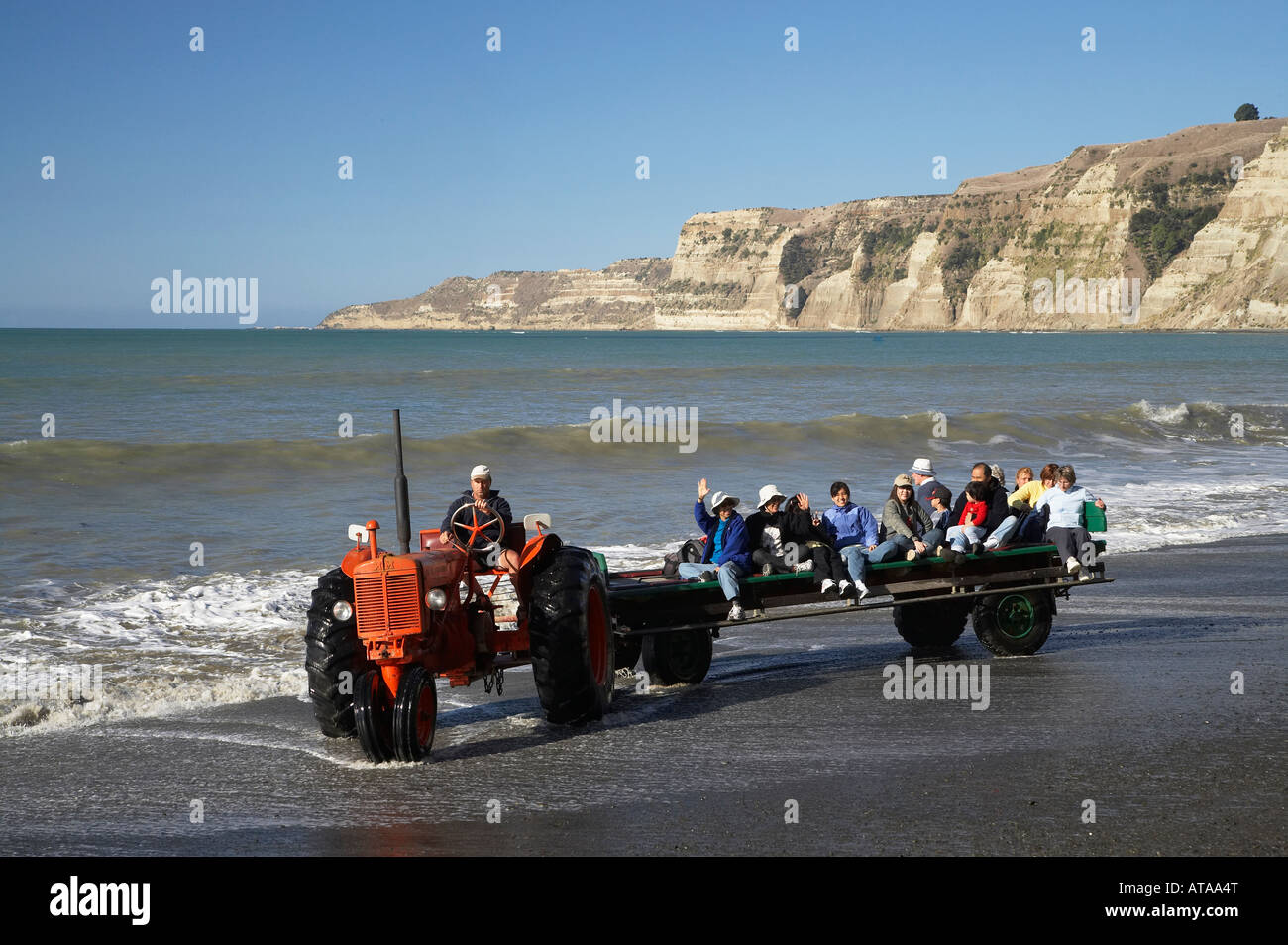 Beach Adventures Tractor Excursion to Cape Kidnappers