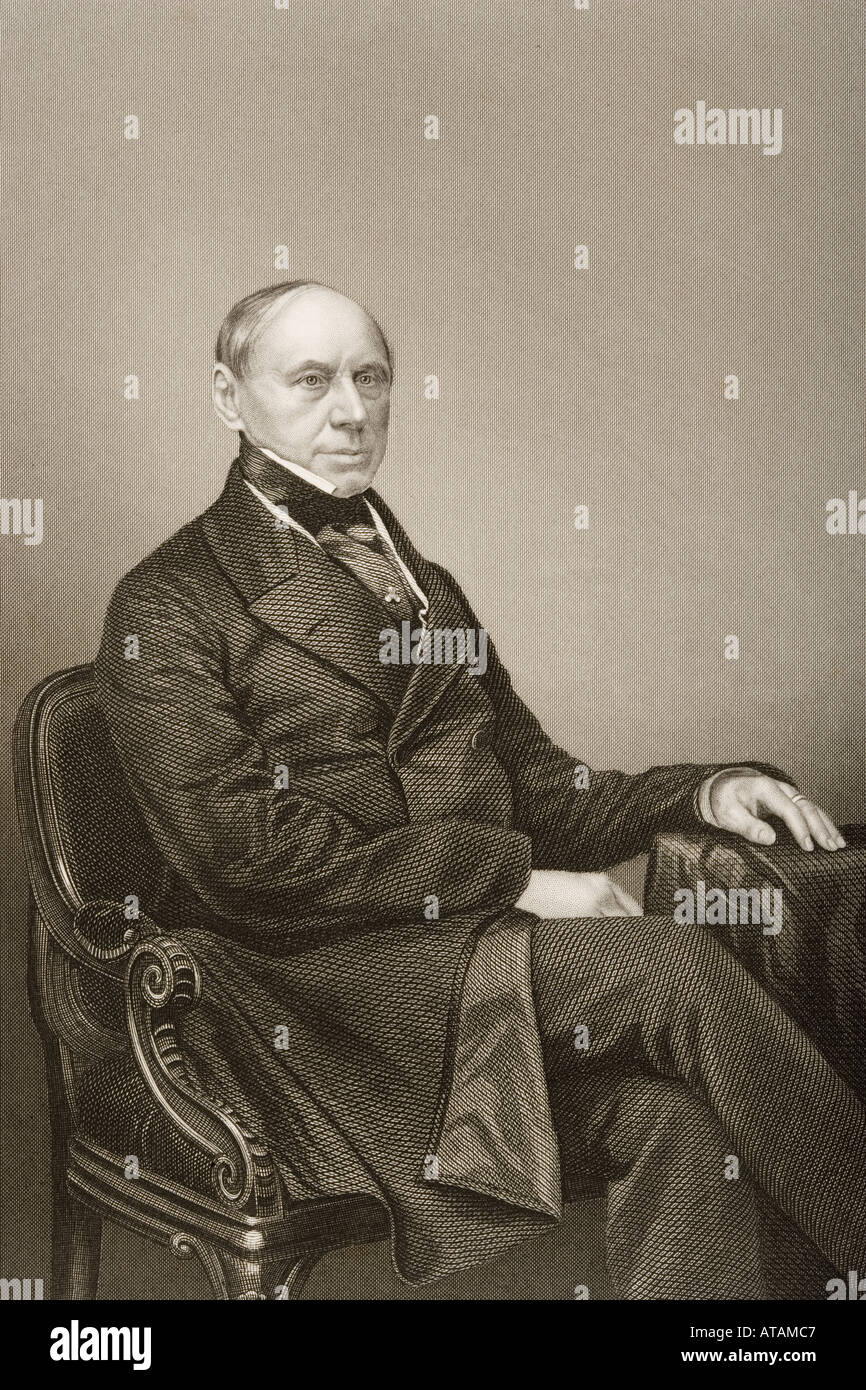 Ernst Philipp Graf von Brunnow, 1797 – 1875.  Baltic German diplomat. Stock Photo