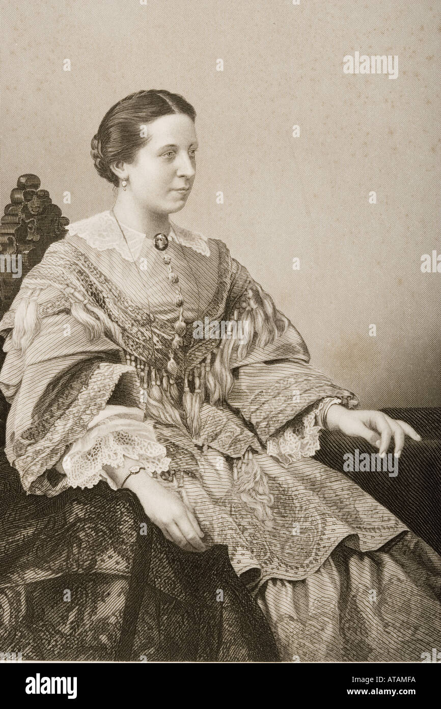 Therese carolina johanne alexandra tietjens hires stock photography