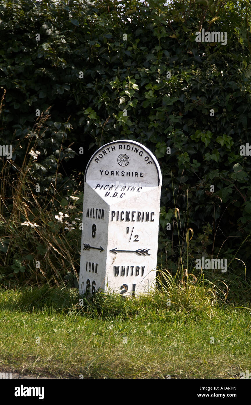 street furniture mile mileage road sign marker distance old fashion