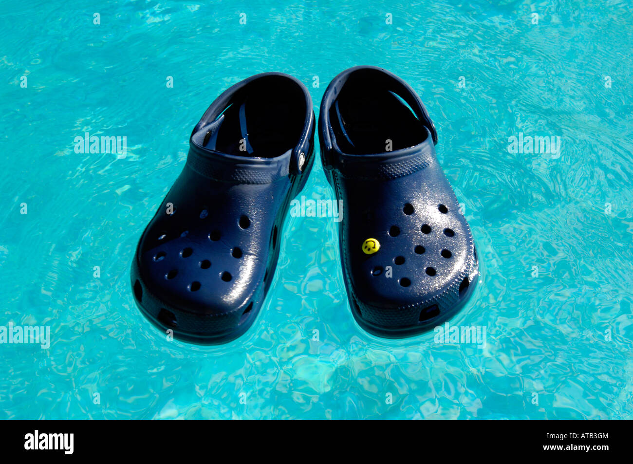 crocs blue beach footwear swimming pool 