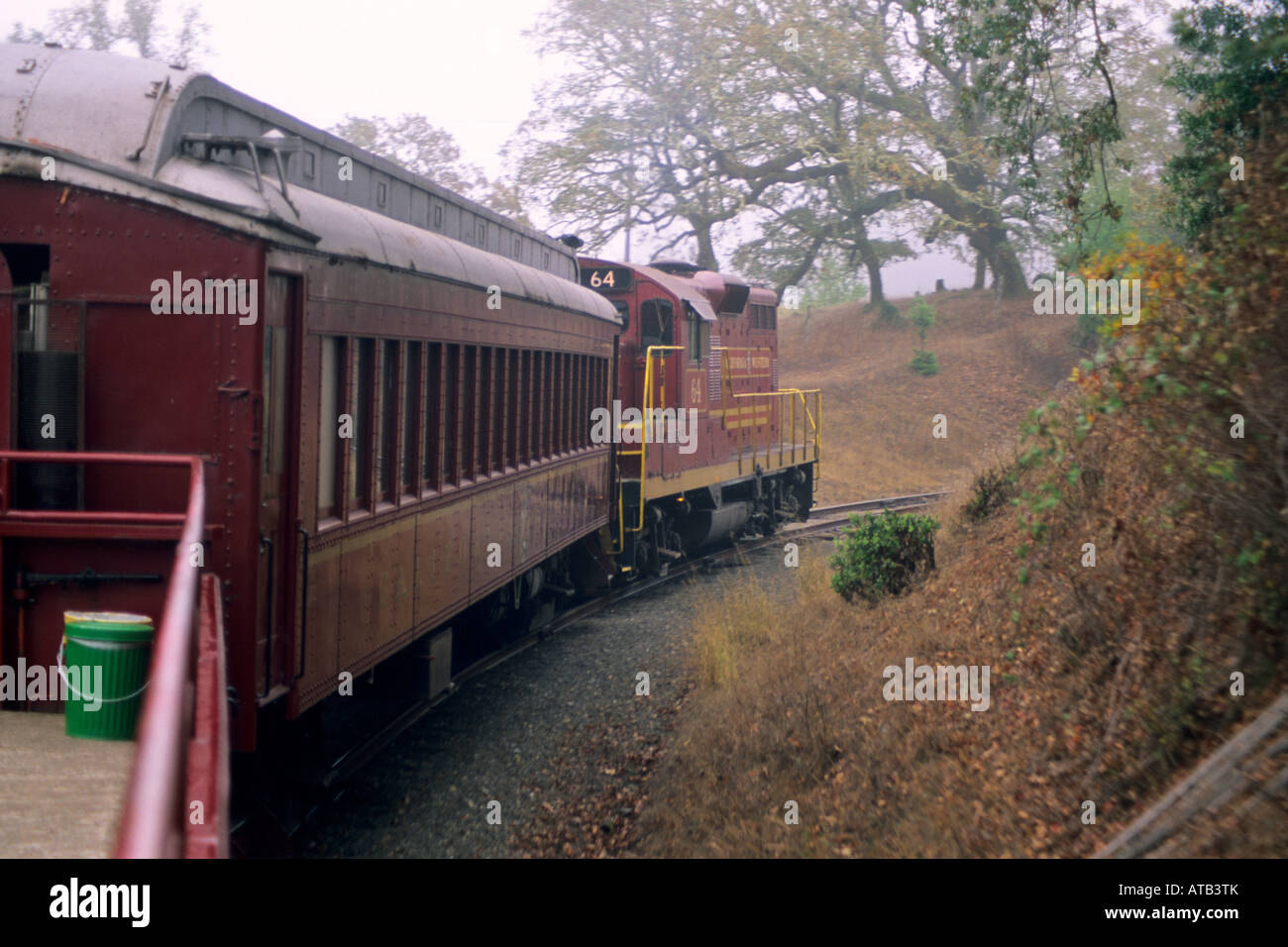 The Skunk Train Willits Mendocino County California Stock Photo - Alamy