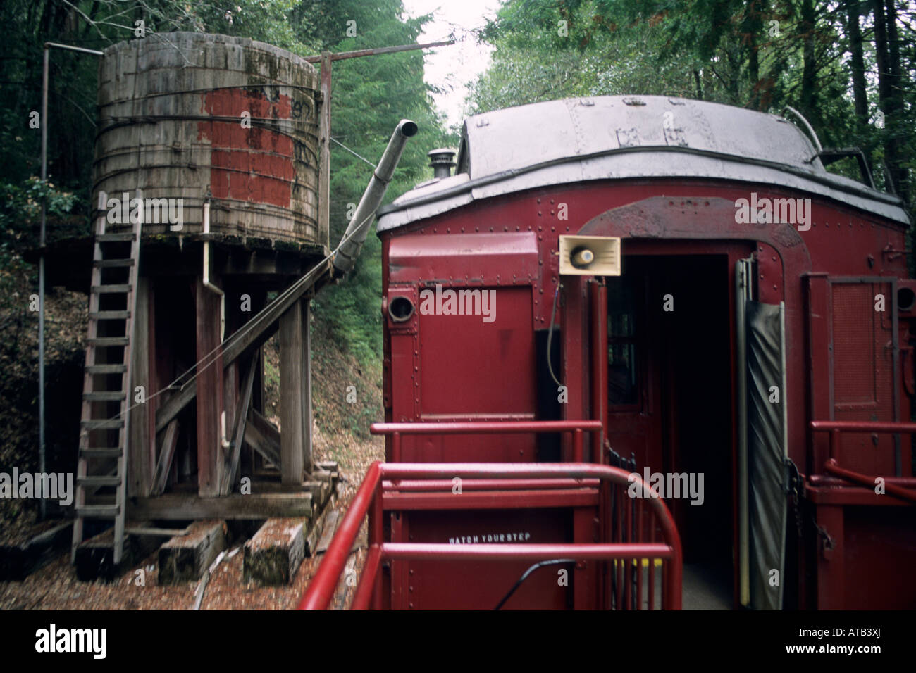 The Skunk Train Willits Mendocino County California Stock Photo - Alamy
