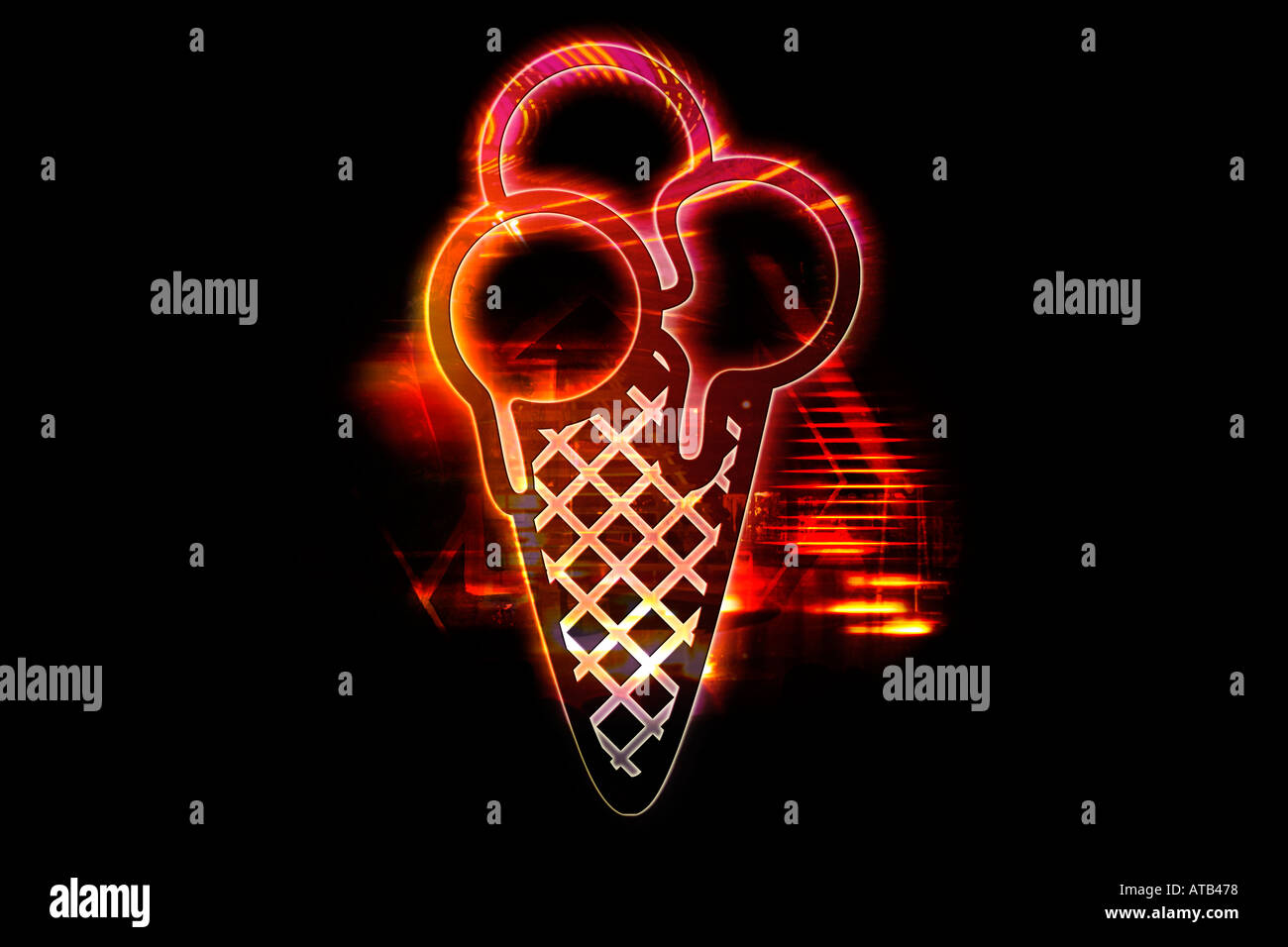 Ice cream Stock Photo