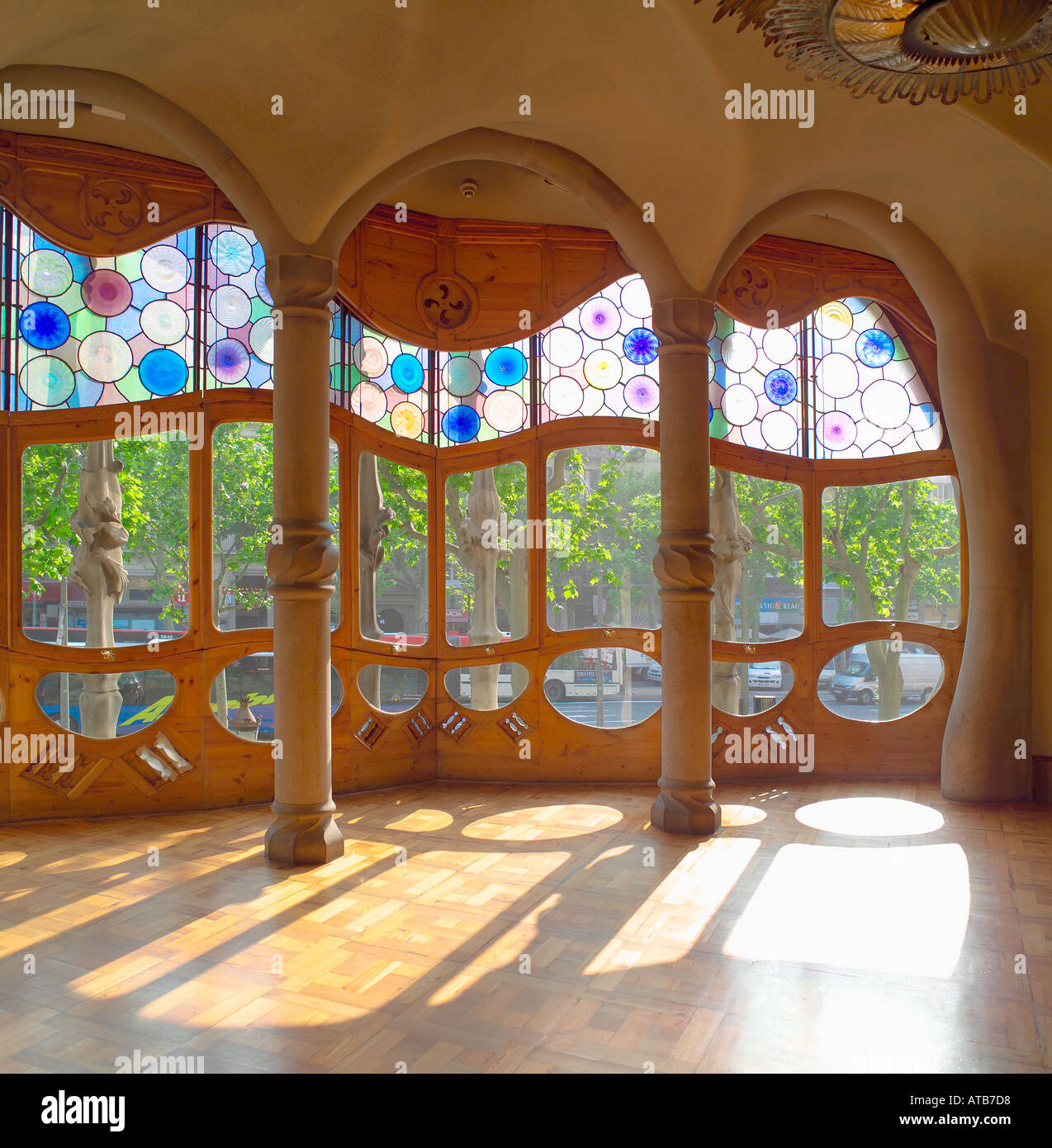 Casa Batllo Barcelona Spain Interior Stock Photo Alamy casa-batllo-barcelona-spain-interior-stock-photo-alamy