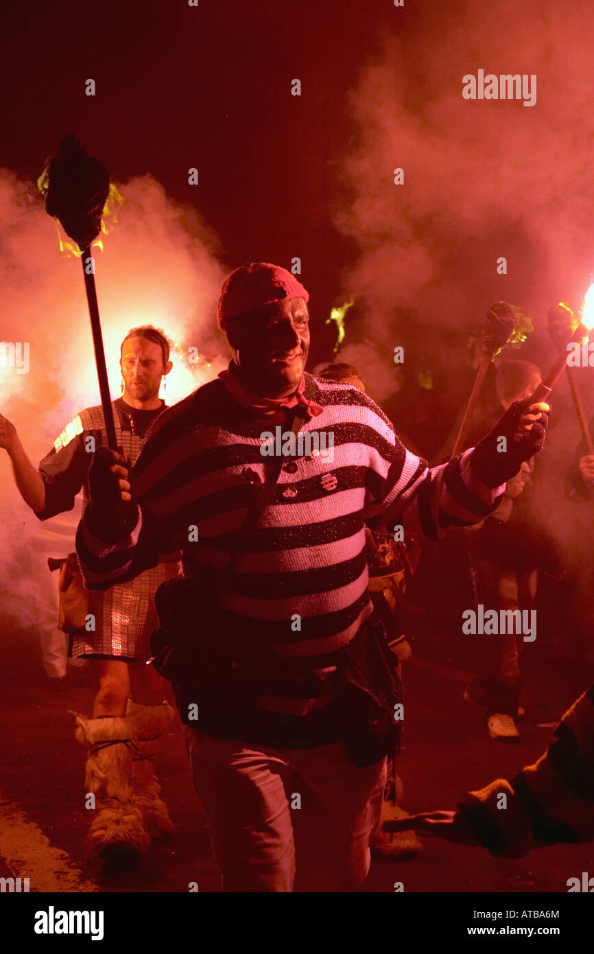 Guy Fawkes Night ( Bonfire Night ) , Lewes , Sussex , Uk Stock Photo ...