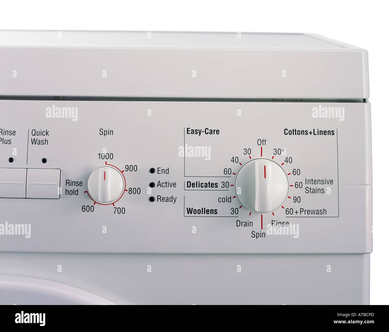 Washing machine dials Stock Photo Alamy