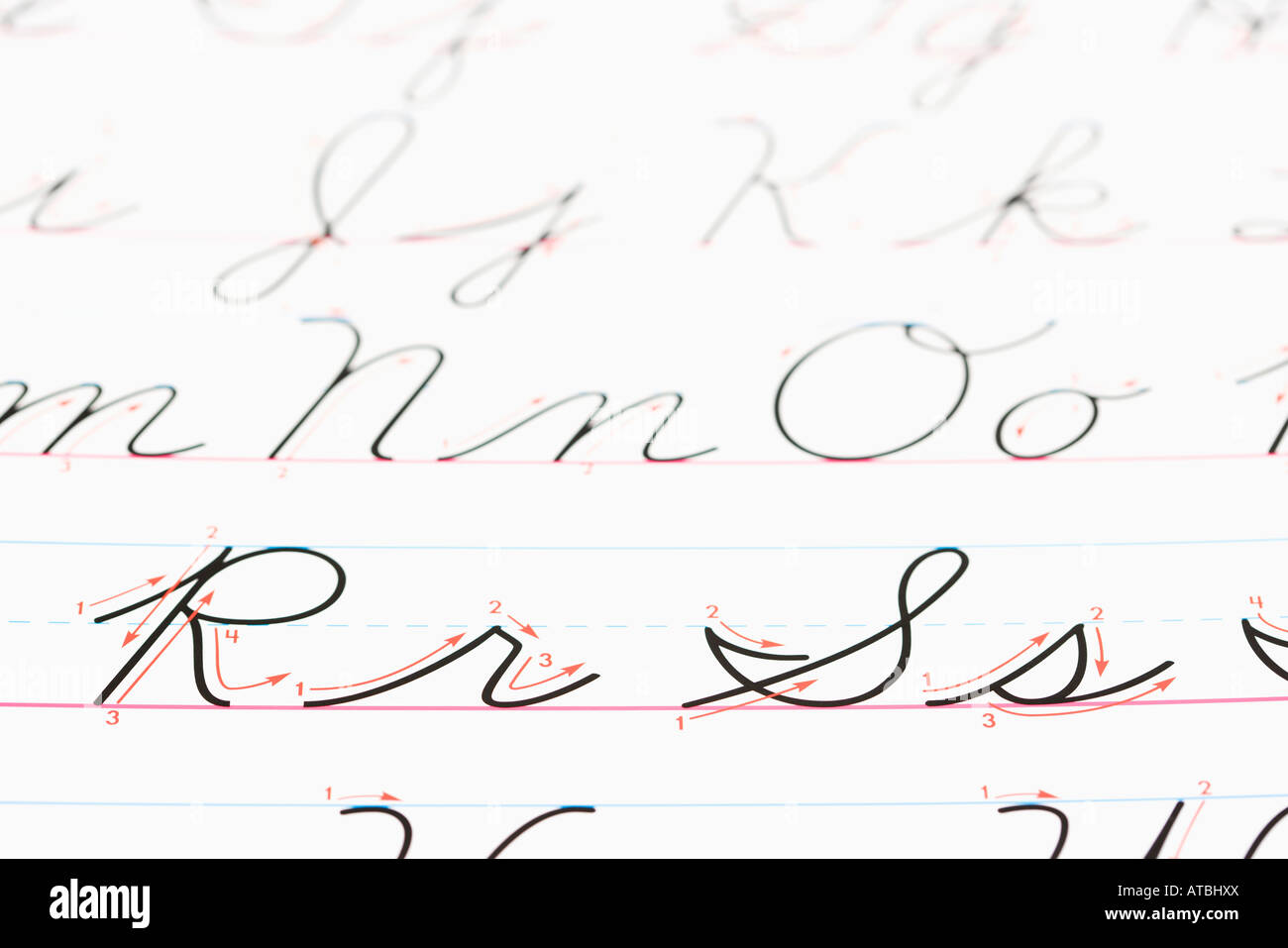 Cursive script writing hi-res stock photography and images - Alamy