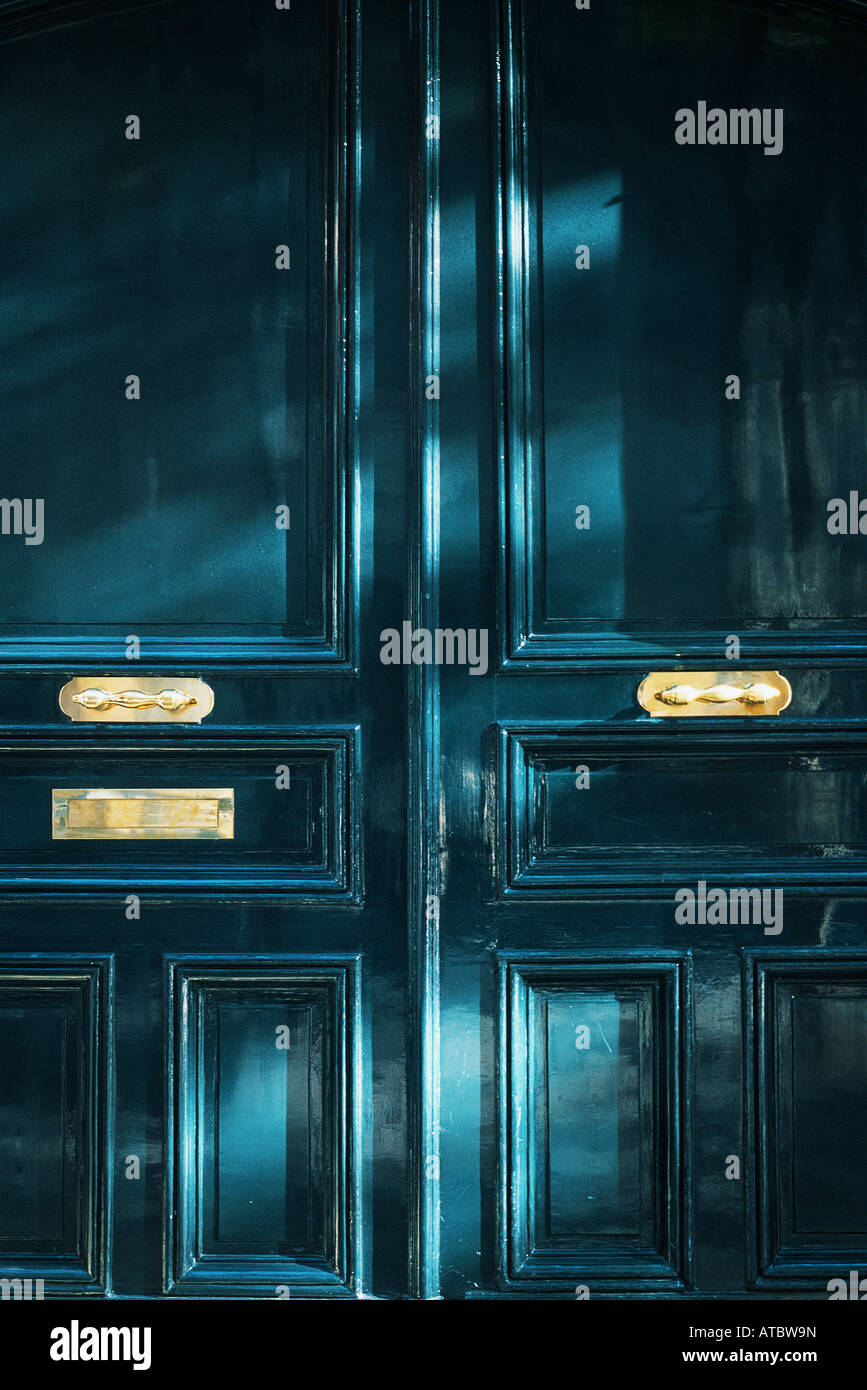 Front Door Mail Mailbox Slot High Resolution Stock Photography and