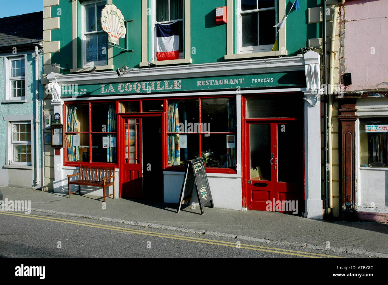 La Coquille. A popular restaurant in Schull Co Cork Ireland Stock Photo