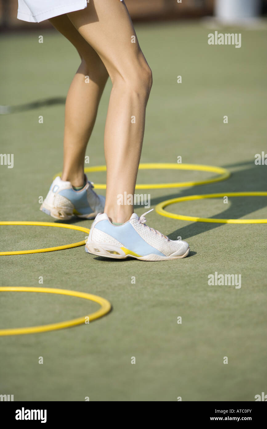 plastic tennis shoes