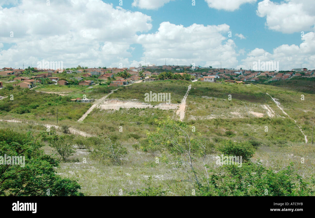 Landscape near Gravata Pernambuco Brazil South America Stock Photo