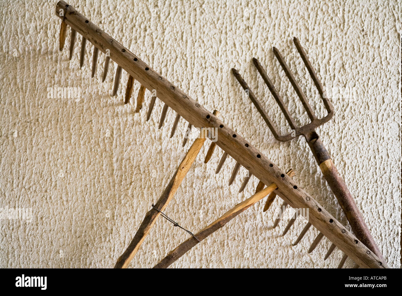African Farming Rake Rake farming tool hi-res stock photography and images - Alamy