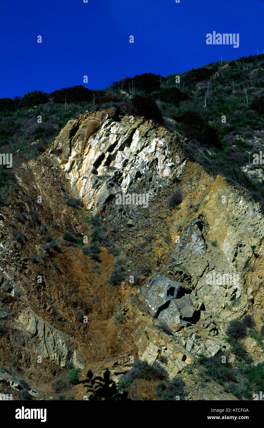 Point Magu State Park Santa Monica Mountains California USA United States of America North America travel coastal range Stock Photo