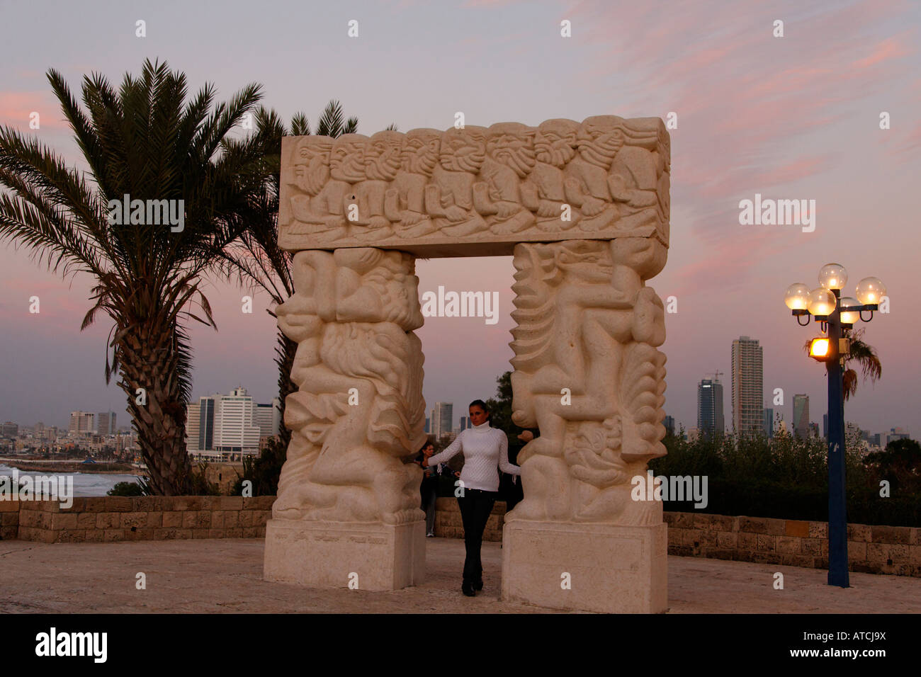 Israel Tel Aviv Yafo Gan Hapisga in Jaffa Stock Photo - Alamy