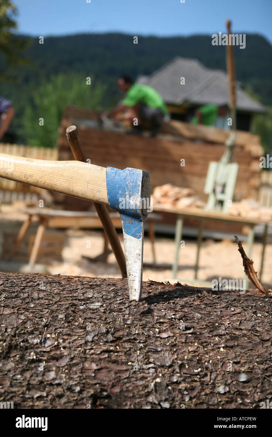 Wood craftsman and tool Stock Photo Alamy
