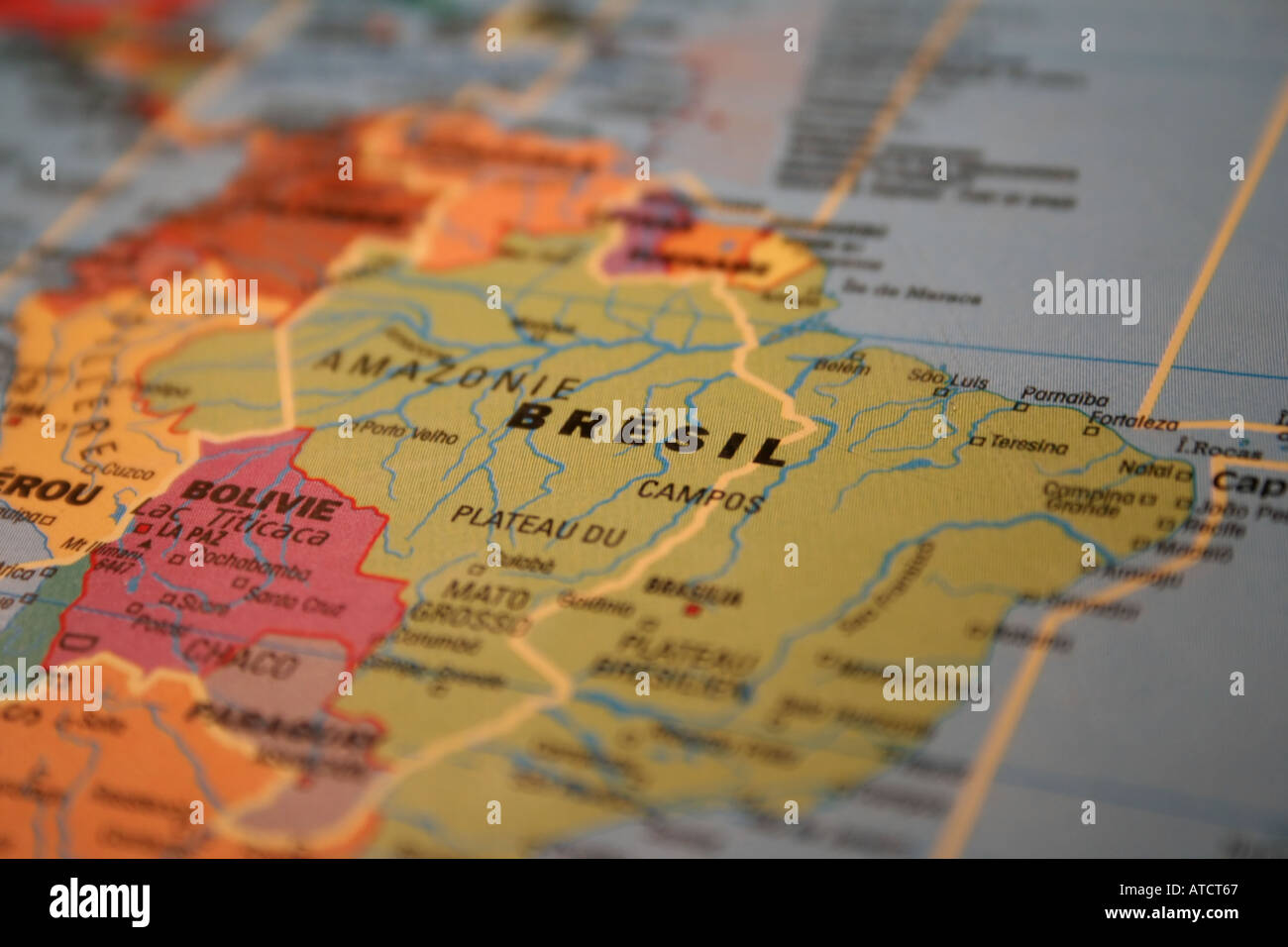 Latin america map hi-res stock photography and images - Alamy