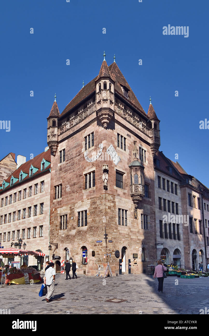 Nassauer Haus (Nassau House), Nuremberg, Germany Stock Photo - Alamy