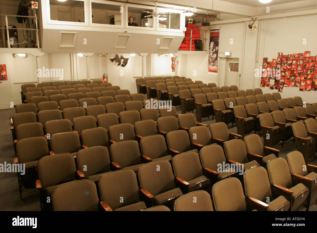 Valparaiso Indiana,Chicago Street Theatre,theater,seats,community theater,theatre,IN061006126 Stock Photo