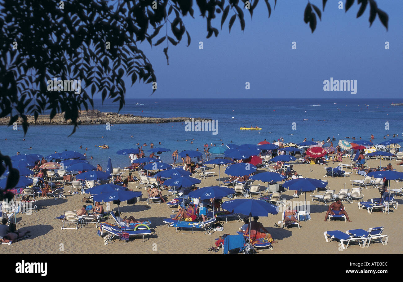 Stock photo of Protaras beach Famagusta area Stock Photo