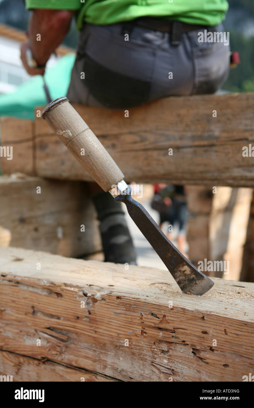 Wood craftsman and tool Stock Photo Alamy