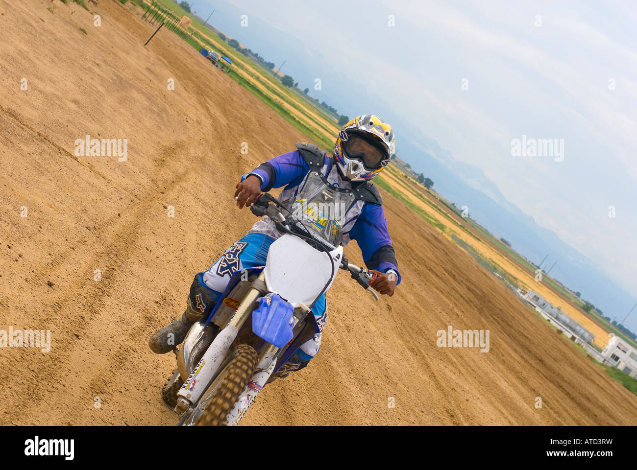 Motocross dirt bikes teenager hires stock photography and images Alamy