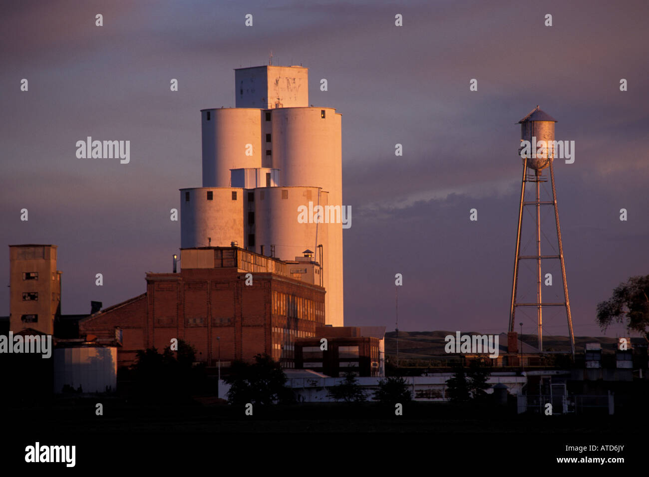Former Great Western Sugar Company plant, Ovid, Colorado Stock Photo
