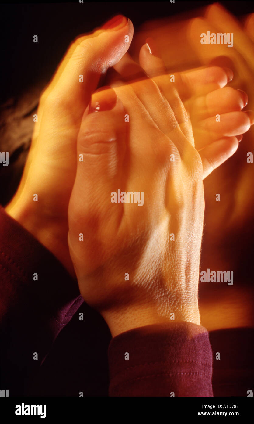 Applause clapping hands close up hi-res stock photography and images ...