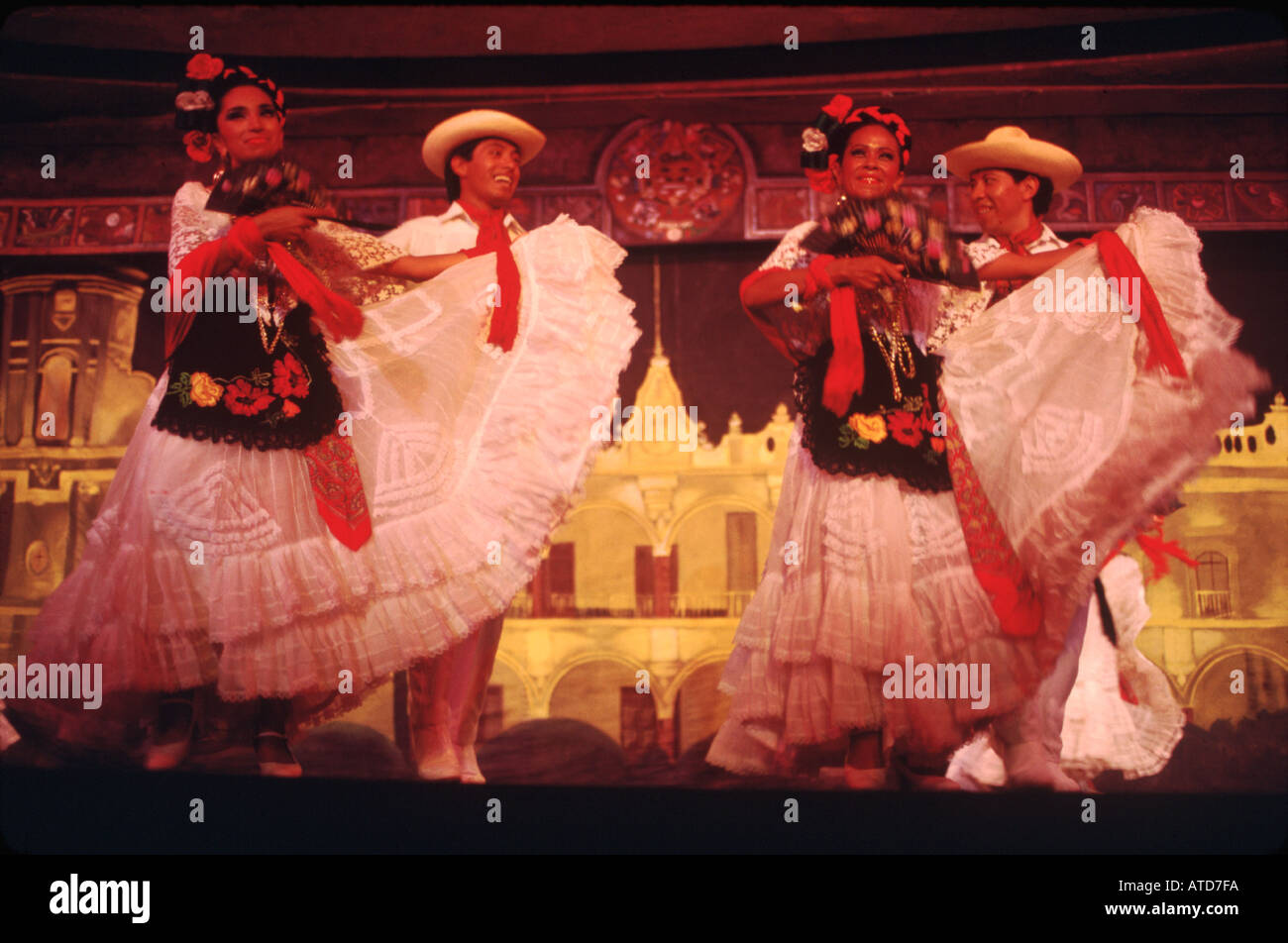 Folkloric Ballet Mexico Stock Photo