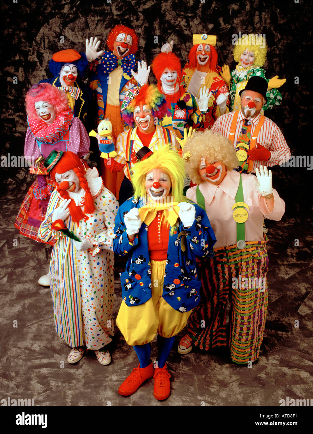 A Group Of Clowns Stock Photo 1693936 Alamy