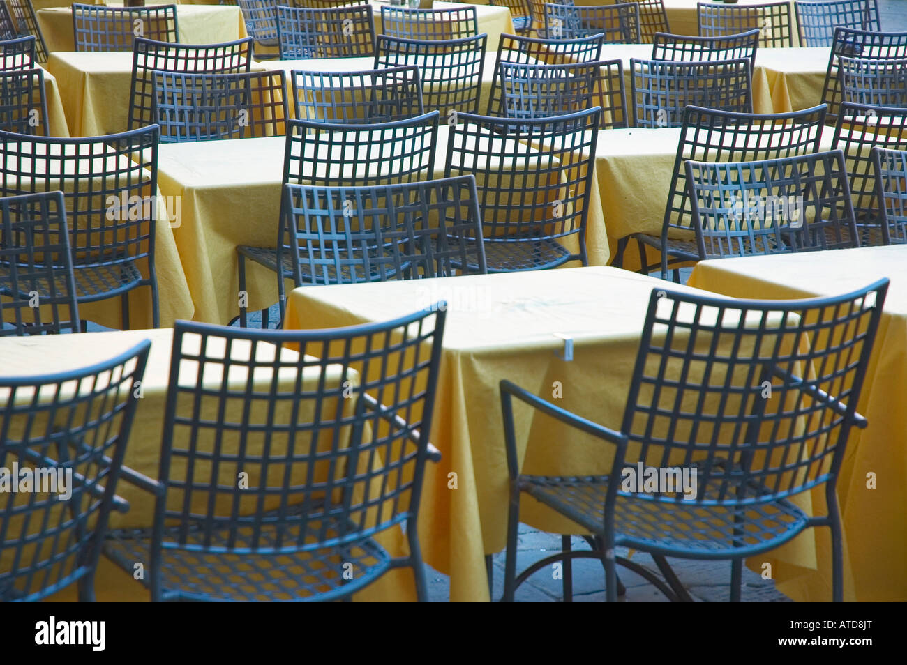 empty cafe Stock Photo