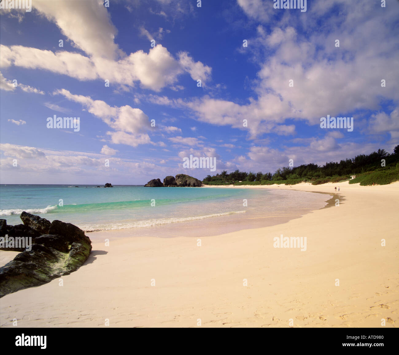 Horseshoe Bay Bermuda Stock Photo Alamy