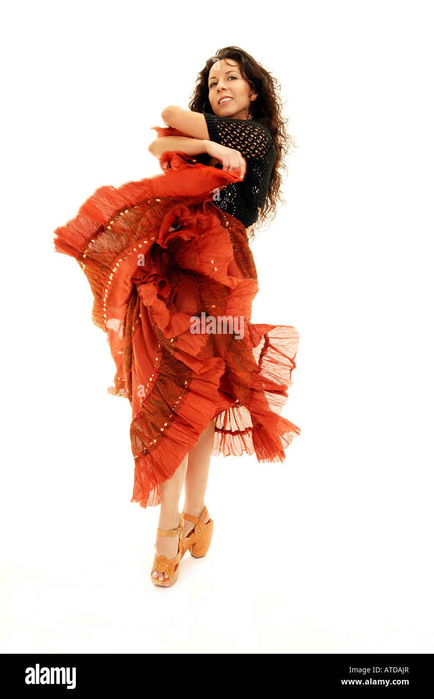 Twirl skirts Cut Out Stock Images & Pictures - Alamy