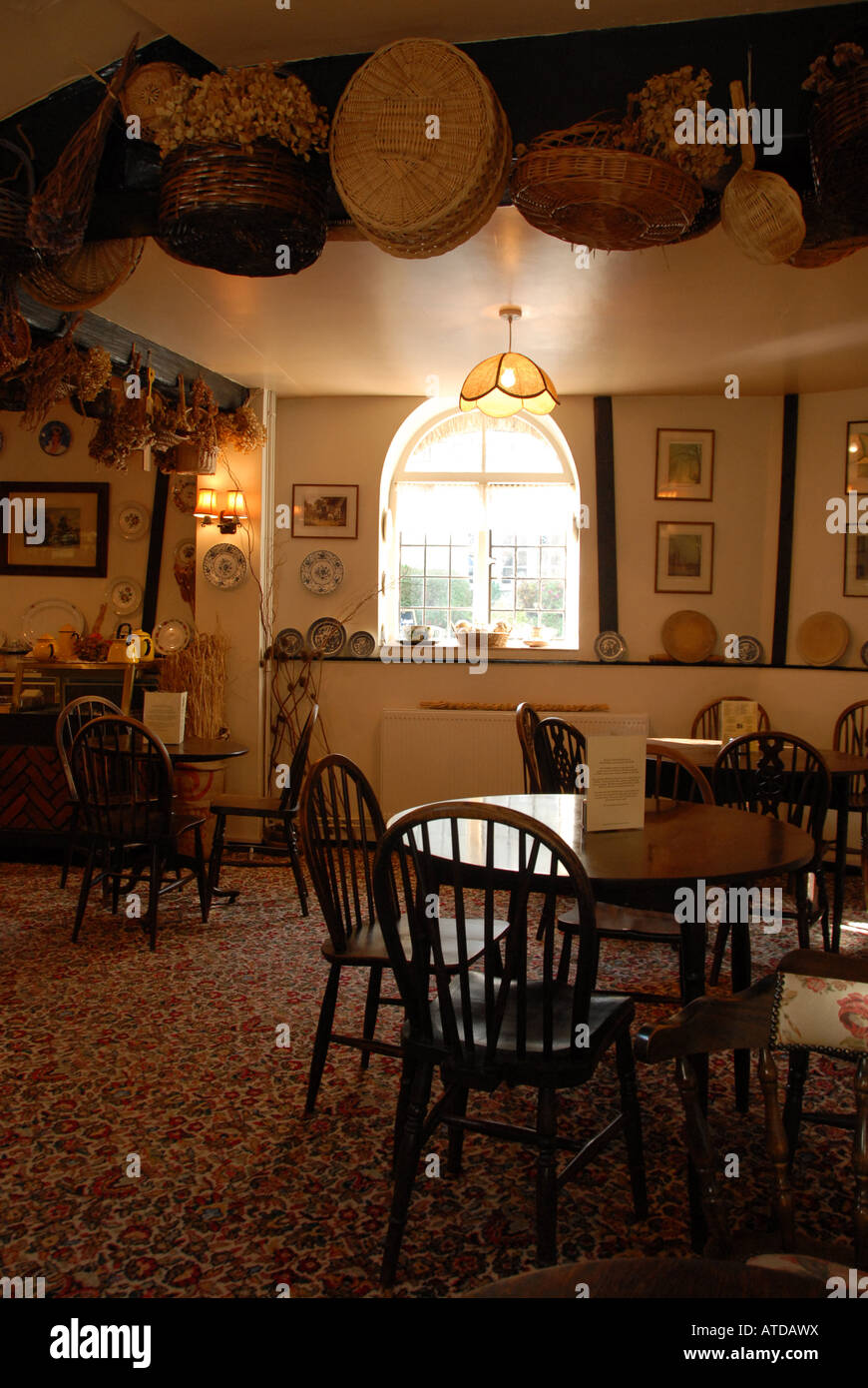 A Traditional English Tea Room In The Old Town Of Shanklin