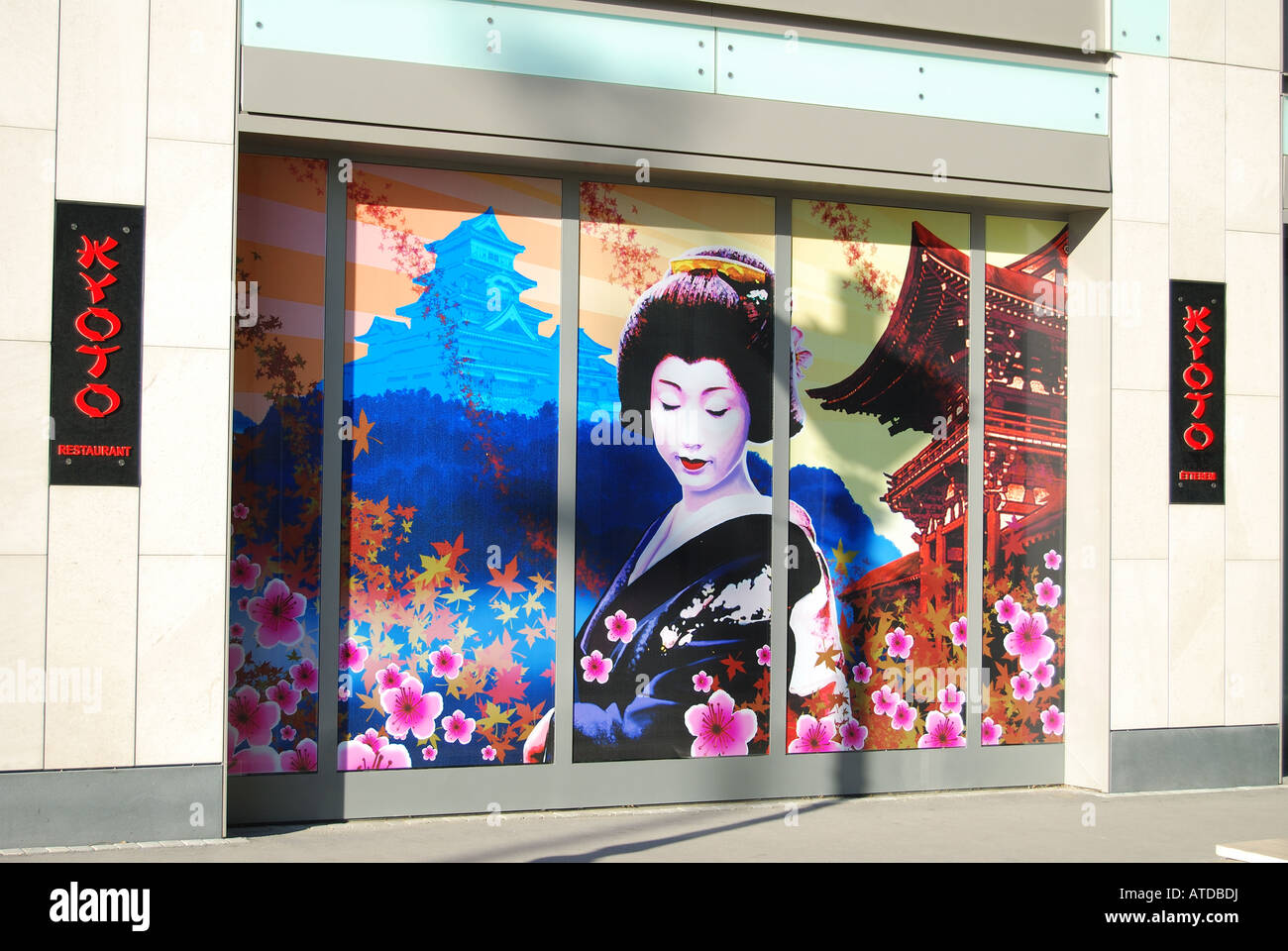 Exterior view of Japanese Kyoto Restaurant, Pest, Budapest, Republic of