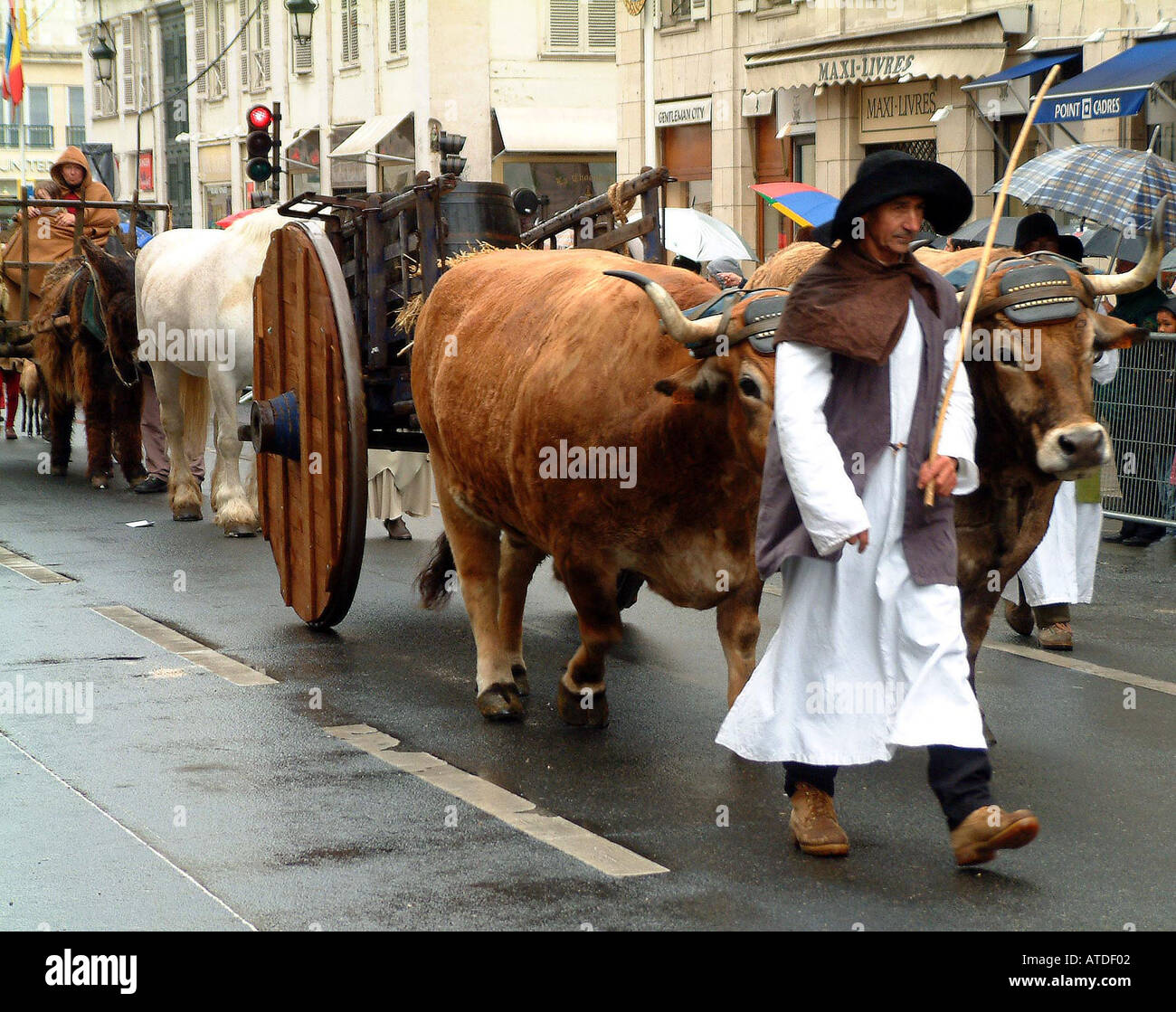 Procession celebrating Joan of Arc in Orleans France Stock Photo Alamy