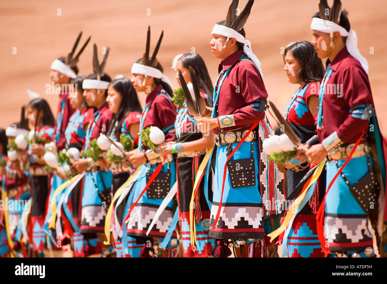 Navajo Indian Gourd Dance Gallup Inter Tribal Indian Ceremonial Gallup