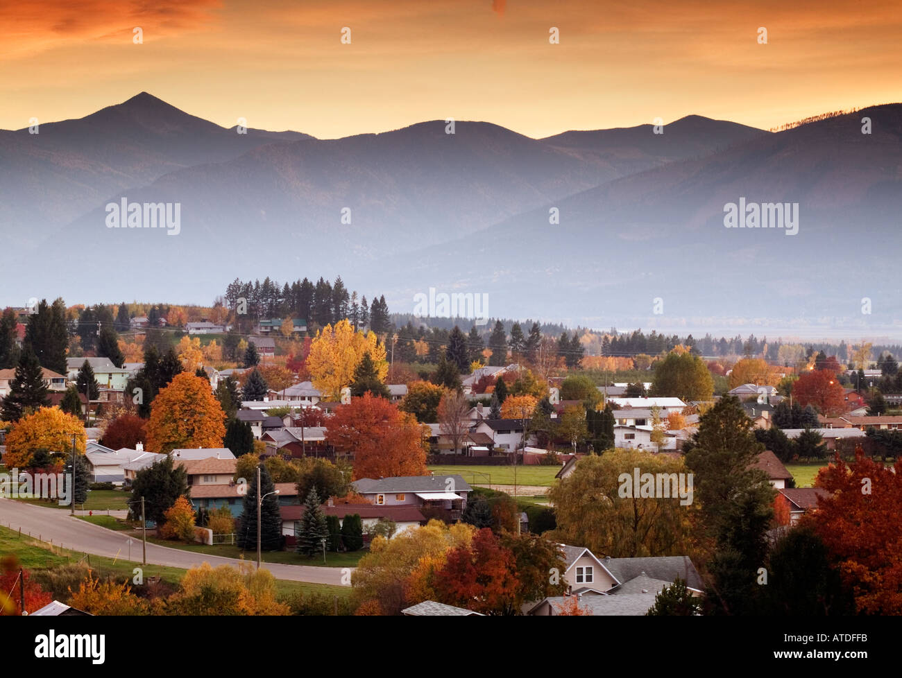 Creston, British Columbia, Canada Stock Photo Alamy