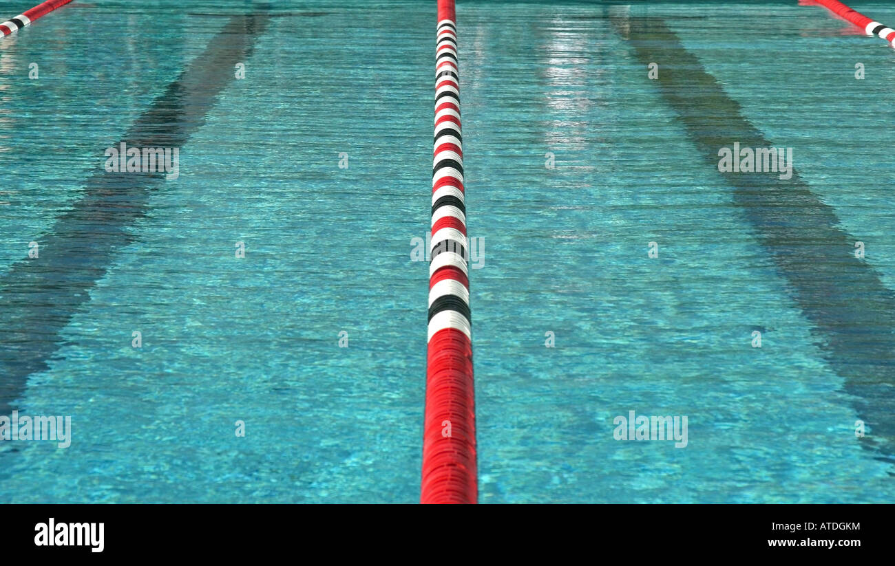 A high school swim meet and the athletes who compete for their school