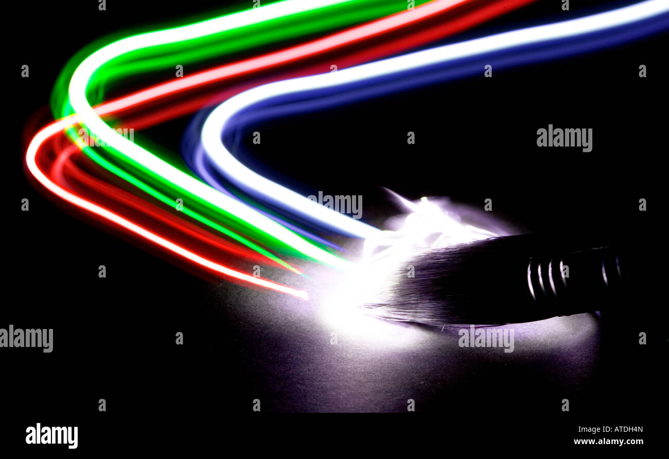 Red light trails hi-res stock photography and images - Alamy