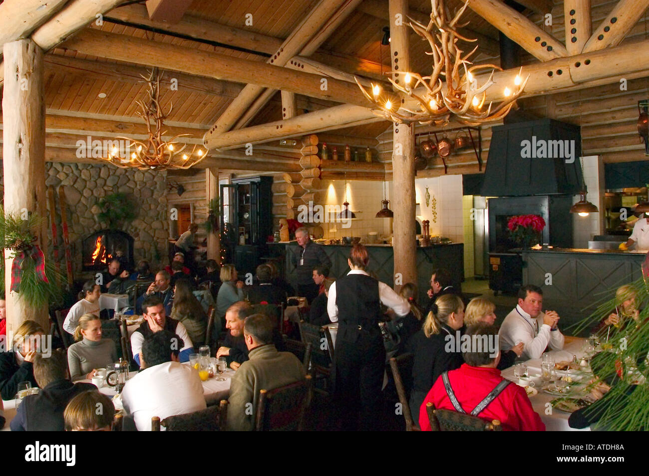 Beanos Cabin Beaver Creek Colorado Stock Photo 5315977 Alamy