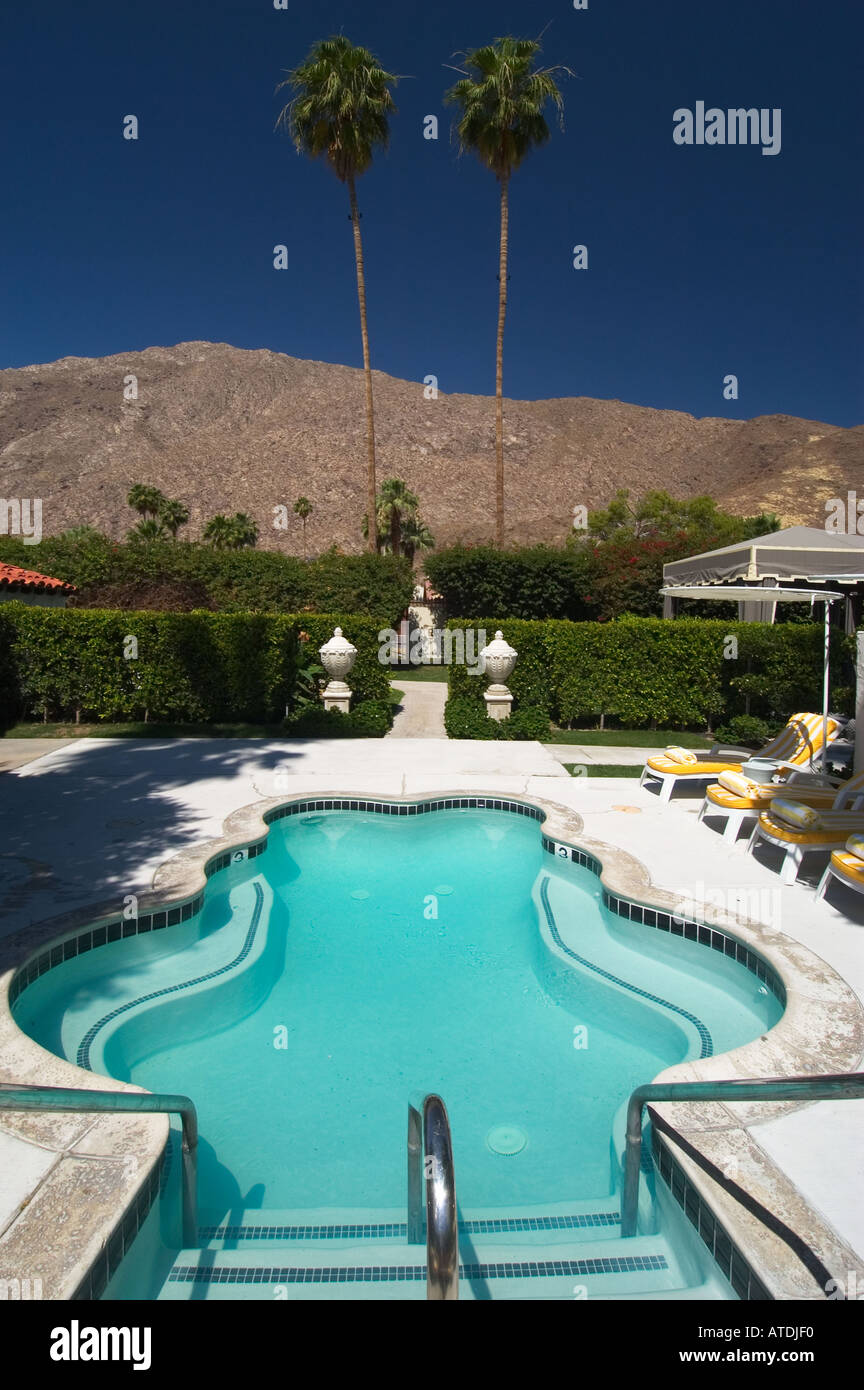 Spa Viceroy Hotel Palm Spring California Stock Photo Alamy