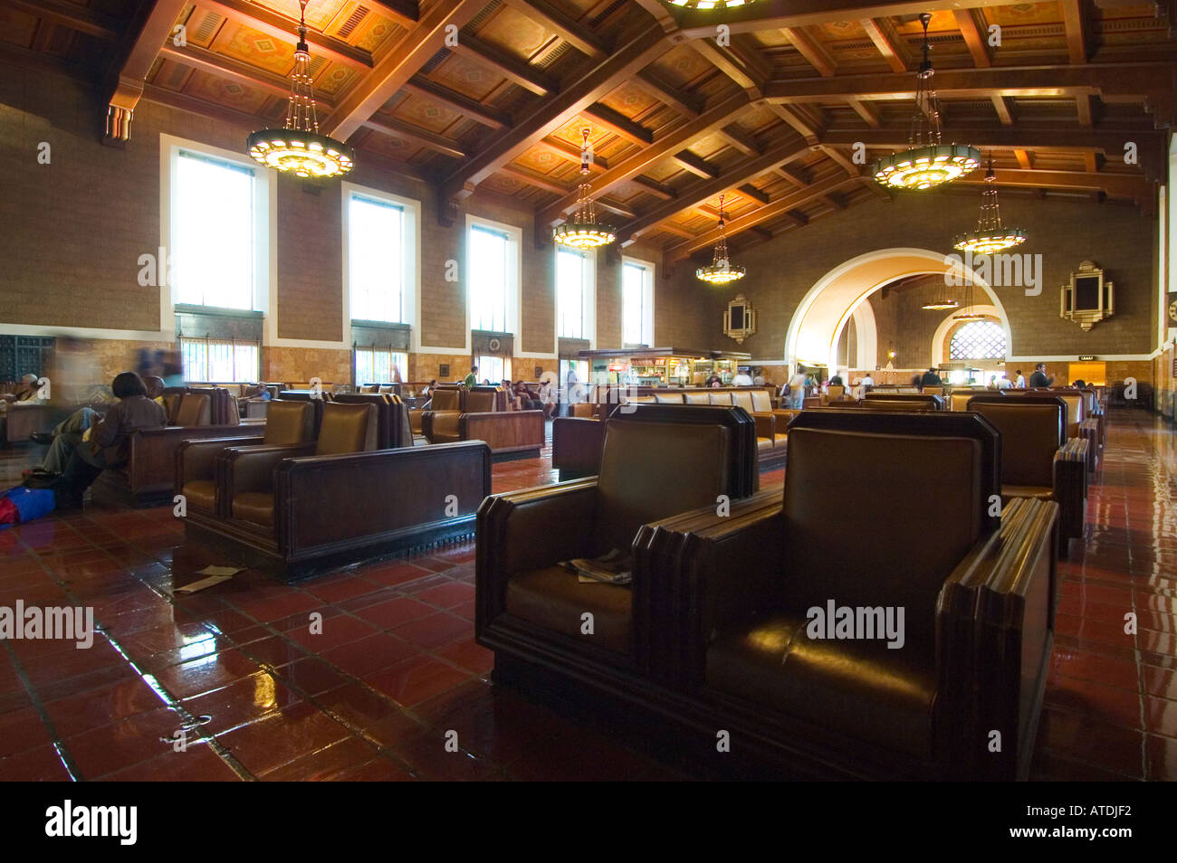 Interior Union Station Los Angeles California Stock Photo - Alamy