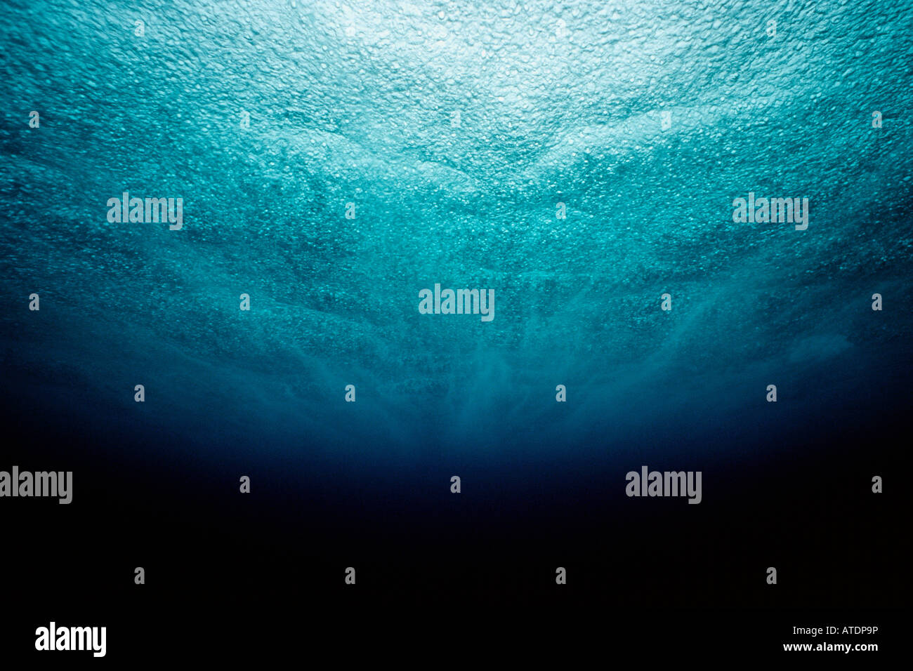Rain Cocos Island World Heritage Site Costa Rica Pacific Ocean Stock Photo